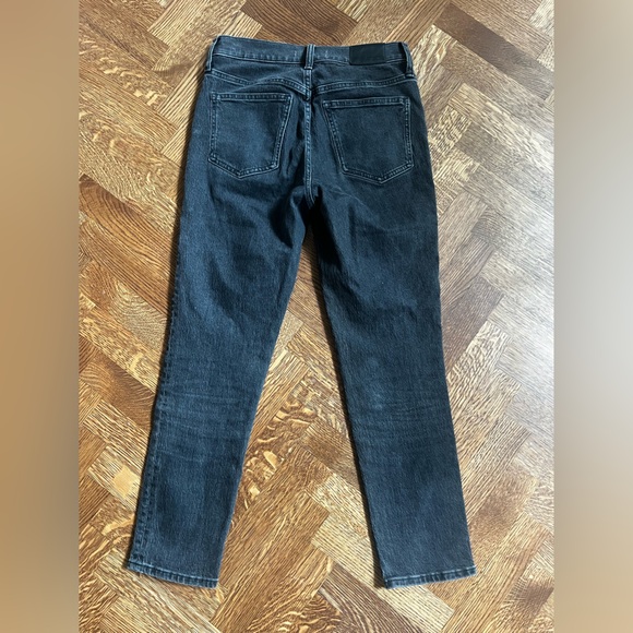 MADEWELL Black The Perfect Vintage Jean Denim Jeans High Rise‎ Retro Stretch 26 - Picture 6 of 9